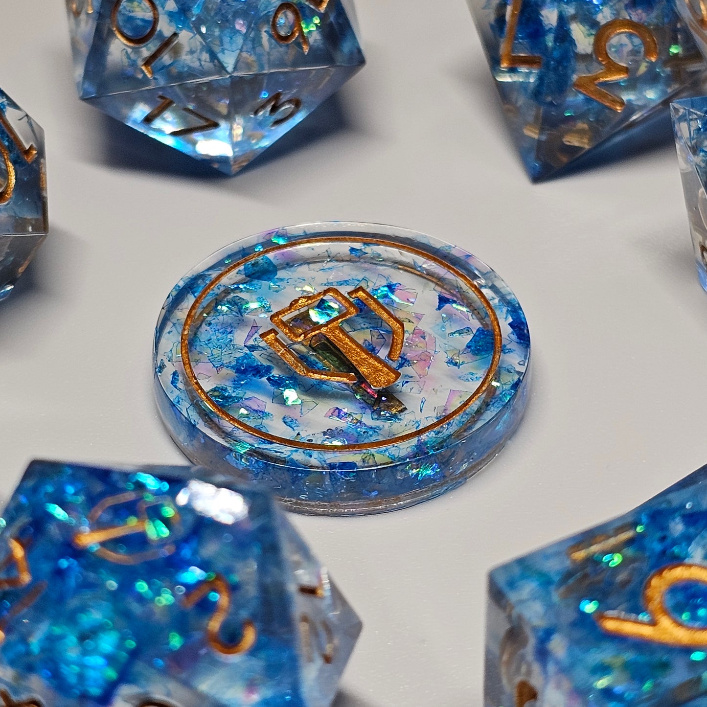 Royal Ward 9-Piece Polyheadral Dice Set