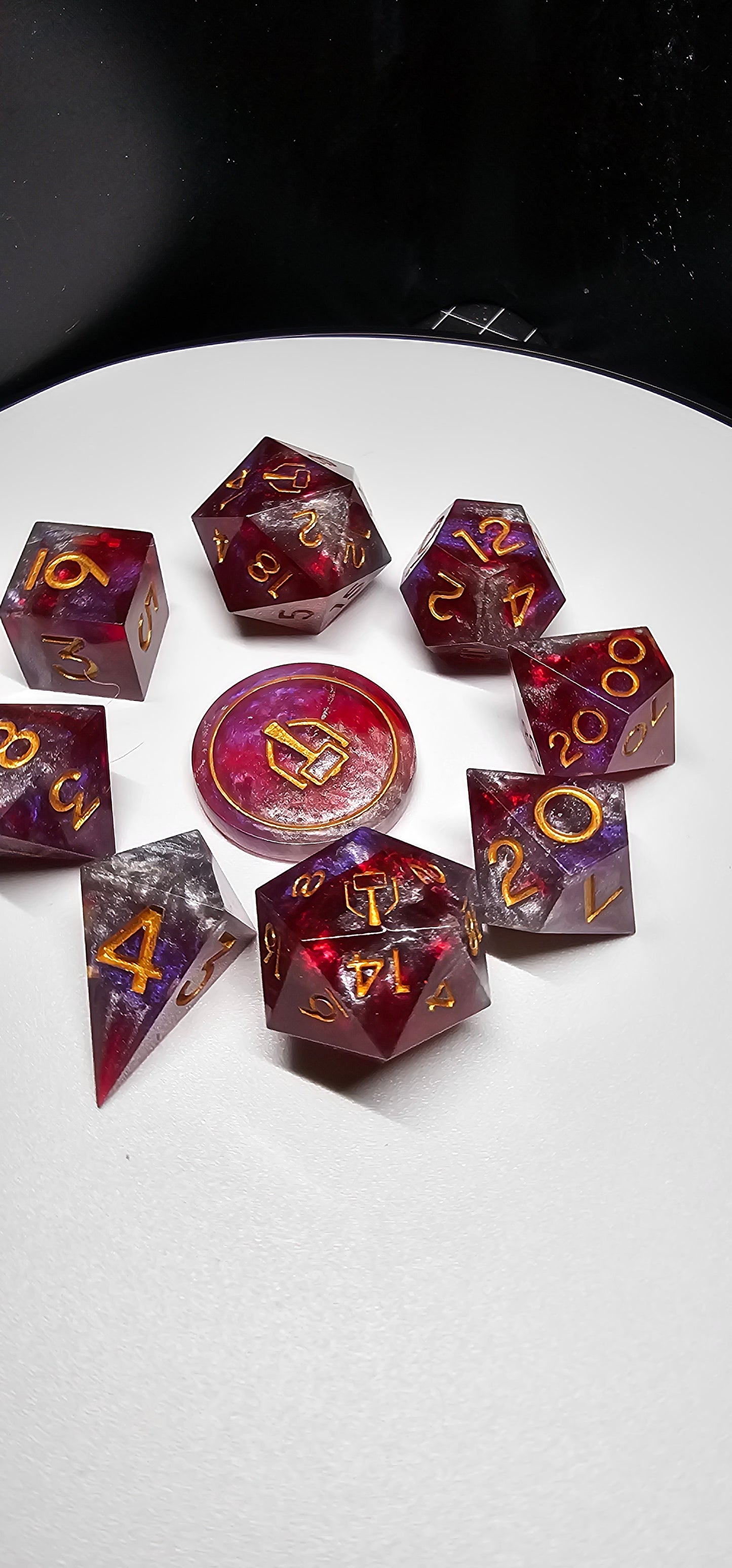 Boon of Stonemark 9-Piece Polyheadral Dice Set
