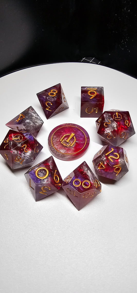 Boon of Stonemark 9-Piece Polyheadral Dice Set