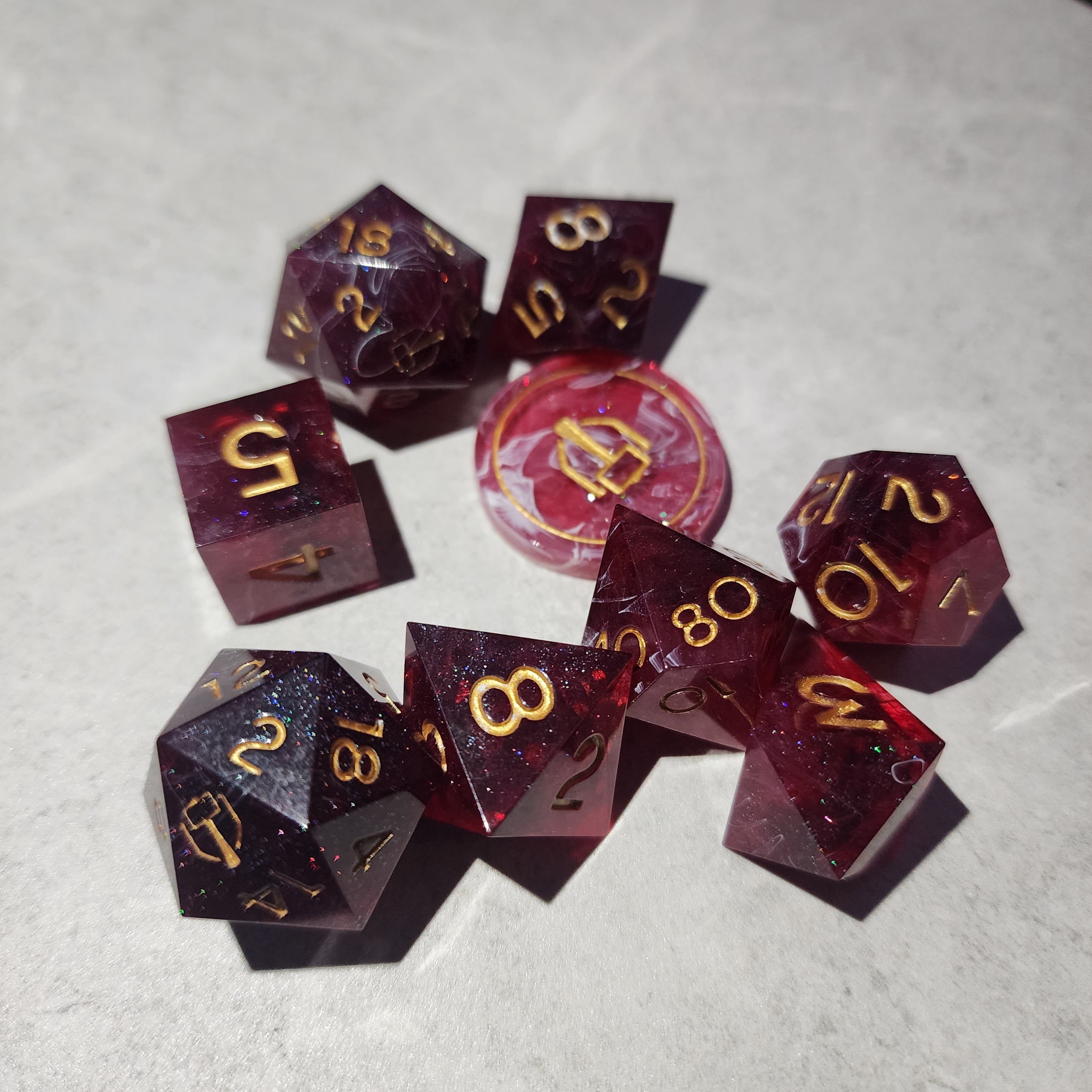 Crimson Daevos – Blackwood Dice