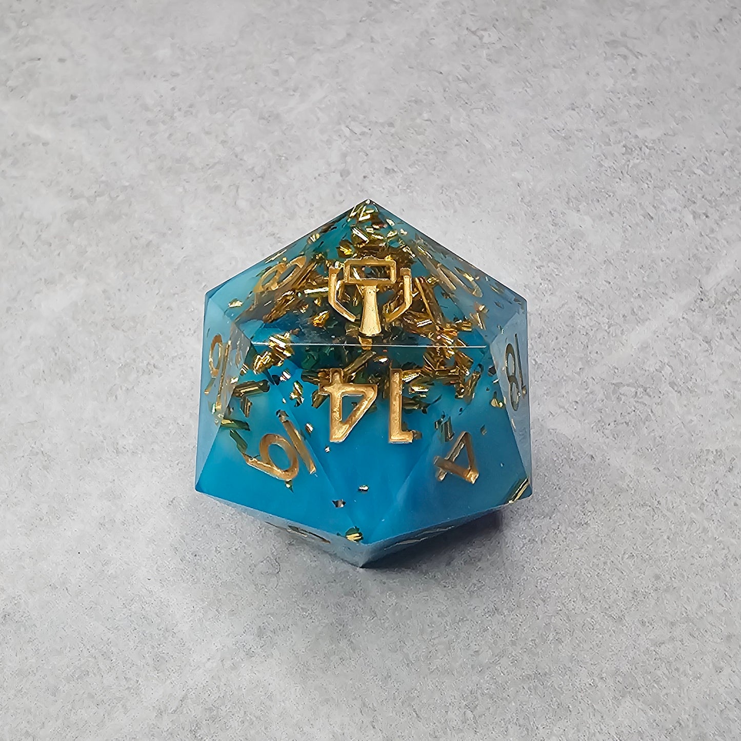 The Shattered Sea Mega Chonk D20 (35mm)