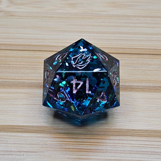 Ocean Wind Handmade Chonk D20