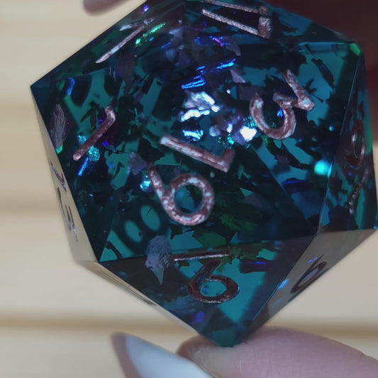 Ocean Wind Handmade Chonk D20