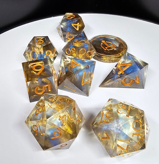 9-Piece Polyheadral Dice Set
