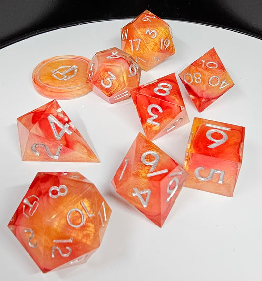 9-Piece Polyheadral Dice Set