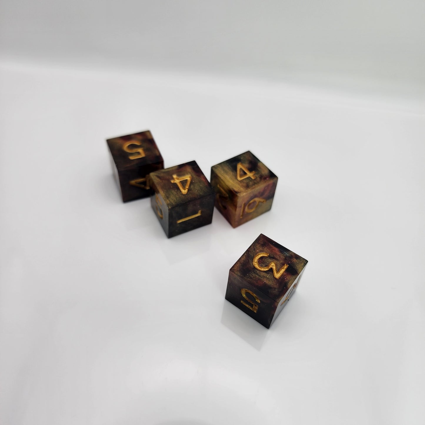 Core Amber 4 d6 set
